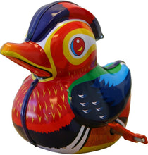 Load image into Gallery viewer, MS521 Colorful Mandarin Duck Retro Clockwork Wind Up Tin Toy Collectible
