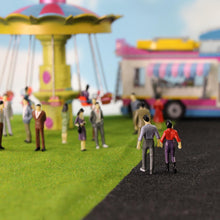 Load image into Gallery viewer, 50/100/200 pcs Miniature Standing Sitting People Passenger 1:50 Figures O Scale Models Train Railway Scene Accessories Diorama Supplies