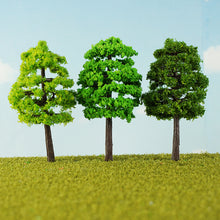Load image into Gallery viewer, 70 pcs Miniature Mixed Tree Models HO Z TT Scale Train Railway Accessories Forest Fairy Garden Landscape Terrarium Diorama Craft Supplies