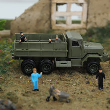Load image into Gallery viewer, 25pcs Miniature Railway Worker Figures, 1:87 HO Scale Model Train Diorama Supplies