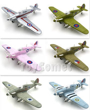 Load image into Gallery viewer, WWII Military Aircraft British Hawker Hurricane Fighter 1/48 Plane 4D Assembly Model Kit Toy (Choose Color)