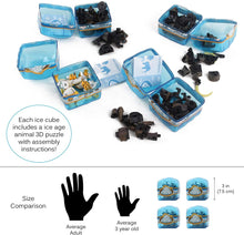 Load image into Gallery viewer, Set of 4 Ice Age Animal 4D 3D Puzzle Realistic Model DIY Educational Toy