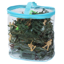 Load image into Gallery viewer, 170 pcs Classic WWII Military Playset Plastic Toy Soldier Army Men 5cm Figures & Accessories