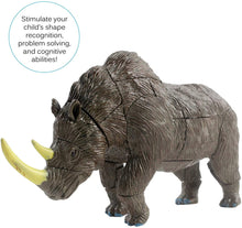 Load image into Gallery viewer, Set of 4 Ice Age Animal 4D 3D Puzzle Realistic Model DIY Educational Toy