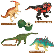 Load image into Gallery viewer, Set of 4 Dinosaur Dino Part VII 4D 3D Puzzle Model DIY Educational Toy
