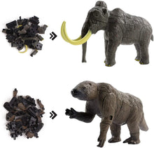 Load image into Gallery viewer, Set of 4 Ice Age Animal 4D 3D Puzzle Realistic Model DIY Educational Toy