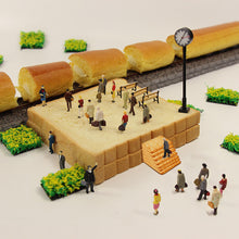 Load image into Gallery viewer, 40pcs Miniature People Figures HO Scale 1:87 for Railway Scenery, Architecture Model, Diorama