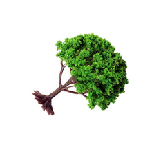Load image into Gallery viewer, 20 pcs 8cm Miniature Tree HO OO Scale Models Train Railway Accessories Forest Fairy Garden Landscape Terrarium Diorama Craft Supplies