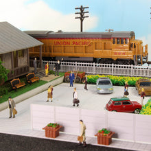 Load image into Gallery viewer, 40pcs Miniature People Figures HO Scale 1:87 for Railway Scenery, Architecture Model, Diorama
