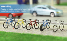Load image into Gallery viewer, 20 pcs Bike Bicycle 4 pcs Parking Rack HO Scale 1:87 Models Landscape Building Scenery Train Railway Layout Scene Accessories Diorama Supplies