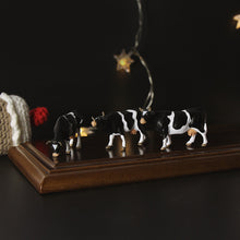 Load image into Gallery viewer, 12pcs Miniature Dairy Cow Figures, 1:43 O Scale Model Farm Animals