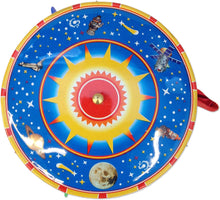 Load image into Gallery viewer, MS631 Space Capsule Carousel Spaceship Retro Clockwork Wind Up Tin Toy Collectible