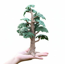 Load image into Gallery viewer, Miniature Plastic Tree Model 10-24cm Diorama Landscape Railway Scenery Craft Supplies