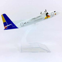 Load image into Gallery viewer, Satena Airlines Colombia Fokker F-50 Airplane Diecast Plane Model