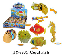 Load image into Gallery viewer, Set of 4 Coral Fish Animal Part II 4D 3D Puzzle Model Educational DIY Toy