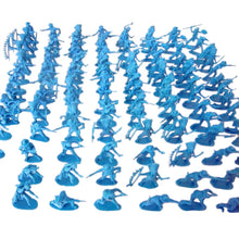 Load image into Gallery viewer, 60 pcs Classic Wild West Cowboys Native American Indians Plastic Toy Soldiers 5cm Figure Models (Choose Color)