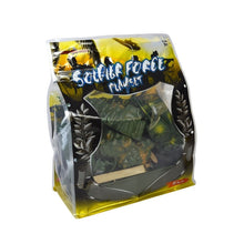 Load image into Gallery viewer, 90 pcs Classic WWII Military Soldier Force Playset Plastic Toy Soldier Army Men 5cm Figures & Accessories