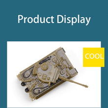 Load image into Gallery viewer, 4 pcs WWII Military Germany Panther Tiger Tank 4D Finished Model Toy 1:144 Scale