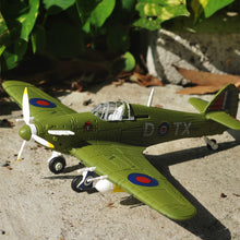 Load image into Gallery viewer, WWII Military Aircraft British Hawker Hurricane Fighter 1/48 Plane 4D Assembly Model Kit Toy (Choose Color)