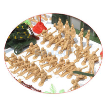 Load image into Gallery viewer, 188 pcs Classic WWII Military Playset Plastic Toy Soldier Army Men 5cm Figures & Accessories