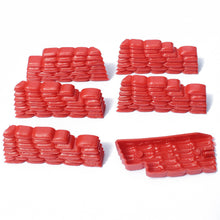 Load image into Gallery viewer, 167 pcs Classic WWII Military Playset Plastic Toy Soldier Army Men 4cm Figures & Accessories