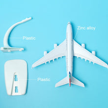 Load image into Gallery viewer, South African Airlines Airbus A380 Airplane 16cm Diecast Plane Model