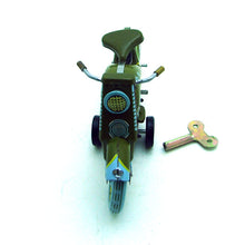 Load image into Gallery viewer, MS365 Vintage Harley Motorcycle Retro Clockwork Wind Up Tin Toy Collectible (Choose Color)