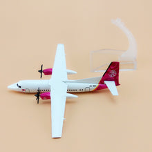 Load image into Gallery viewer, Hunnu Air Mongolian Airlines Fokker F-50 JU-8881 Airplane Diecast Plane Model
