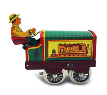 Load image into Gallery viewer, MS809 Classic Tractor Truck Farmer Driver Retro Clockwork Wind Up Tin Toy Collectible