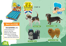 Load image into Gallery viewer, Set of 4 Cute Dogs Part II 4D 3D Animal Puzzle Model DIY Educational Toy