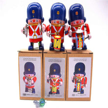 Load image into Gallery viewer, MS407 Vintage Little Soldier Drummer Band Robot Retro Clockwork Wind Up Tin Toy Collectible (Choose Style)