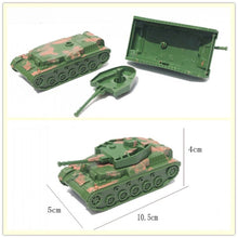 Load image into Gallery viewer, 36 pcs Classic WWII Military Playset Plastic Toy Soldier Army Men 4cm Figures & Accessories