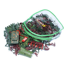 Load image into Gallery viewer, 238 pcs Classic WWII Military Playset Plastic Toy Soldier Army Men 4cm Figures & Accessories
