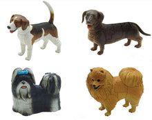 Load image into Gallery viewer, Set of 4 Cute Dogs Part II 4D 3D Animal Puzzle Model DIY Educational Toy
