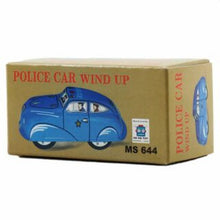 Load image into Gallery viewer, MS644 Mini Police Car Vehicle Retro Clockwork Wind Up Tin Toy Collectible