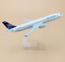 Load image into Gallery viewer, Copa Airlines Airbus A330 HP-1716CME Airplane 16cm Diecast Plane Model