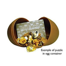 Load image into Gallery viewer, Set of 4 Wild Animal Part II 4D 3D Puzzle Egg Realistic Model DIY Education Toy