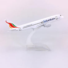 Load image into Gallery viewer, SriLankan Airlines Airbus A320 Airplane 16cm Diecast Plane Model