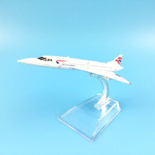 Load image into Gallery viewer, British Airways Concorde Airplane 16cm Diecast Plane Model