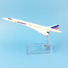 Load image into Gallery viewer, Air France Concorde Airplane 16cm Diecast Plane Model