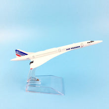Load image into Gallery viewer, Air France Concorde Airplane 16cm Diecast Plane Model