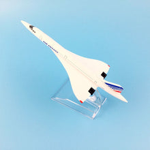 Load image into Gallery viewer, Air France Concorde Airplane 16cm Diecast Plane Model