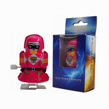 Load image into Gallery viewer, MS493 Mini Robot Super Hero Retro Clockwork Wind Up Tin Toy Collectible (Choose Color)