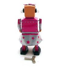 Load image into Gallery viewer, MS461 Vintage Venus Robot Retro Clockwork Wind Up Tin Toy Collectible