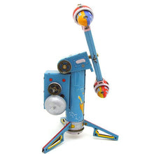 Load image into Gallery viewer, MS446 Coney Island Space Rocket Ride Retro Clockwork Wind Up Tin Toy Collectible