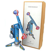 Load image into Gallery viewer, MS446 Coney Island Space Rocket Ride Retro Clockwork Wind Up Tin Toy Collectible