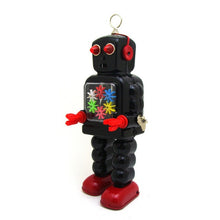 Load image into Gallery viewer, MS436 Mechanical High Wheel Robot Retro Clockwork Wind Up Tin Toy Collectible (Choose Color)