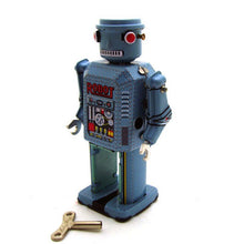 Load image into Gallery viewer, MS416 Vintage Space Mechanical Robot Retro Clockwork Wind Up Tin Toy Collectible