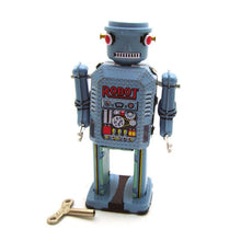 Load image into Gallery viewer, MS416 Vintage Space Mechanical Robot Retro Clockwork Wind Up Tin Toy Collectible