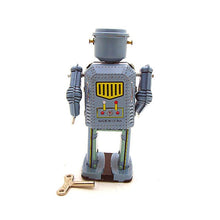 Load image into Gallery viewer, MS416 Vintage Space Mechanical Robot Retro Clockwork Wind Up Tin Toy Collectible